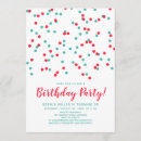 Recherche de rouge anniversaire invitations Chic