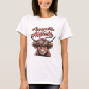 Recherche de highland cow tshirts Vache