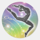 Recherche de de gymnastique autocollants Rond