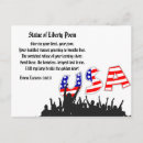 Recherche de immigration cartes postales Statue de liberté