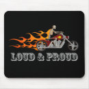 Recherche de cycliste tapis souris Flammes