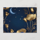 Recherche de croissant lune cartes postales Bleu