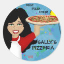 Recherche de partie de pizza autocollants Anniversaire