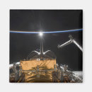 Recherche de luminescence magnets Vue de l'espace