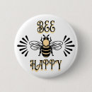 Recherche de abeille vintage badges Être heureux