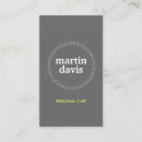 Recherche de subtile cartes visite Moderne