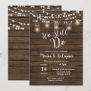 Recherche de carte mariage anniversaire invitations Rustique
