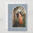 Recherche de dusty blue save the dates Élégant