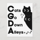 Recherche de musicaux cartes postales Chats