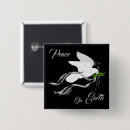Recherche de colombe blanche badges Paix sur terre