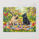 Recherche de paques cartes postales Illustration