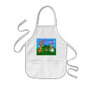 Recherche de lapins enfant tabliers Fleurs
