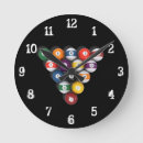 Recherche de table de billard horloges Ballon