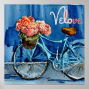 Recherche de gravier posters Cycliste