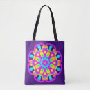 Recherche de motif mandala sacs Violet