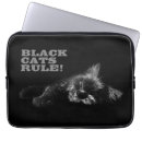 Zoek naar zwarte kat laptop sleeves Katje