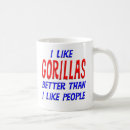 Recherche de gorilles tasses Drôle