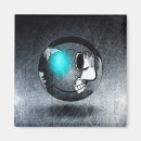 Recherche de tête de mort magnets Squelette