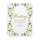 Recherche de mariage magnets Typographie