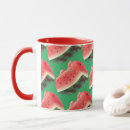 Recherche de dessin de pastèque tasses Fruit d'été