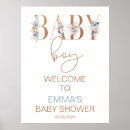 Recherche de boho baby shower welcome fête signes Modern