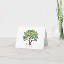Recherche de arbre feuille vœux cartes Aquarelle