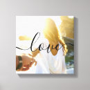 Zoek naar liefde tekst canvas prints Familie