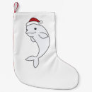 Recherche de baleines chaussette de noël Béluga