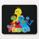 Recherche de monstres bande dessinée tapis souris Elmo