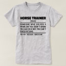 Recherche de humour équestre tshirts Entraîneur