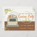 Recherche de cuisinier invitations Rétro