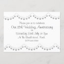 Recherche de 15ème anniversaire mariage cartes invitations Moderne