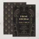 Recherche de partie des années 1920 invitations Gatsby