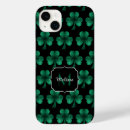 Recherche de shamrock iphone coques Émeraude