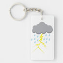 Zoek naar bliksem sleutelhangers Onweer
