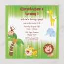 Recherche de singe carrées invitations Animaux