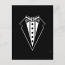 Recherche de cravate de cartes postales Tuxedo