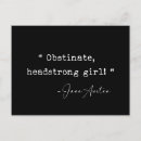 Recherche de jane austen cartes postales Citation