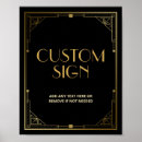 Recherche de 1920s signes Noir et or