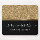 Zoek naar gold glitter muismatten Metallic
