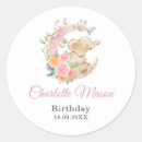 Recherche de éléphant décoré autocollants Premier anniversaire