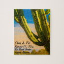 Recherche de cactus de saguaro puzzles Désert