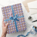 Recherche de visage souriant papier cadeau Motif