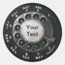 Recherche de vieux téléphones autocollants Vintage