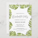 Recherche de palmiers tropicaux invitations Typographie