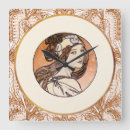 Recherche de mucha horloges Rétro