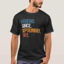 Recherche de september birthday tshirts Legend