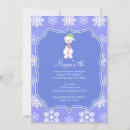 Recherche de snowman invitations Fête d'anniversaire