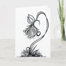 Recherche de pétales vœux cartes Illustration