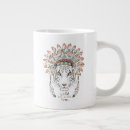 Recherche de tiger tasses Tête